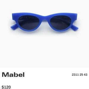 Akila blue Mabel sunglasses, like new